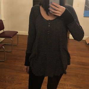 Black and White Truly Madly Deeply Sweater